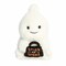 Aurora® Spooky Rolly Pet™ Glenice Ghost™ Stuffed Animal - Compact Size for On-The-Go Fun - Perfect for Halloween Decorations and Gifts - White 5 Inches